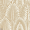 Alisio wallpaper-Casamance-Latte-Roll-Selected Wallpapers-Interiors