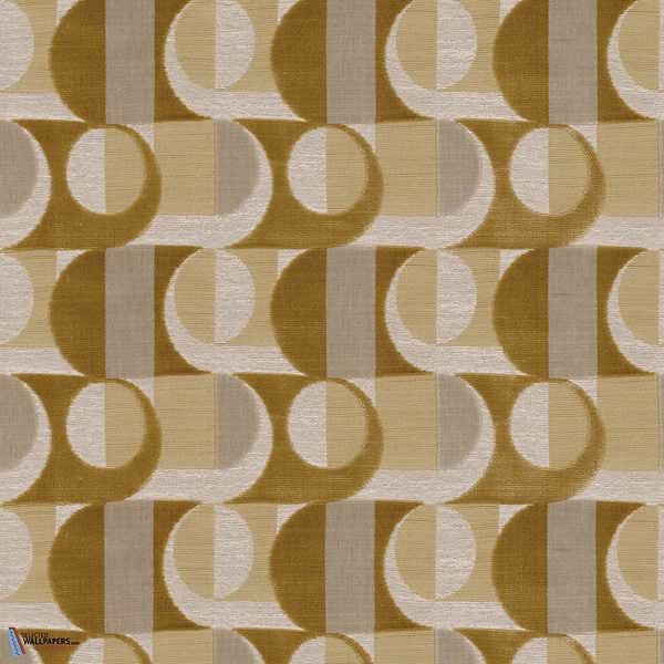 Alliance Stoff-Casamance-Moutarde-Meter (M1)-Selected-Wallpapers-Interiors