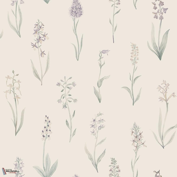 Alma Tapete-Sandberg-Lilac-Rolle-Selected Wallpapers-Interiors