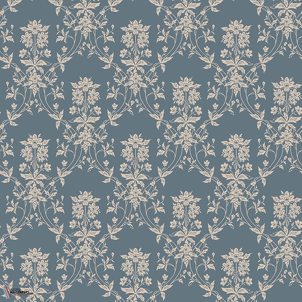 Alva behang-Sandberg-Indigo Blue-Rol-Selected Wallpapers-Interiors