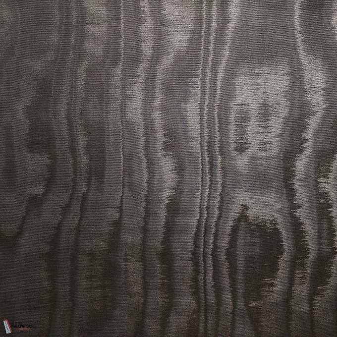 Amoir Libre Metallo Wall wallpaper-Dedar-Nero-Meter (M1)-Selected Wallpapers-Interiors