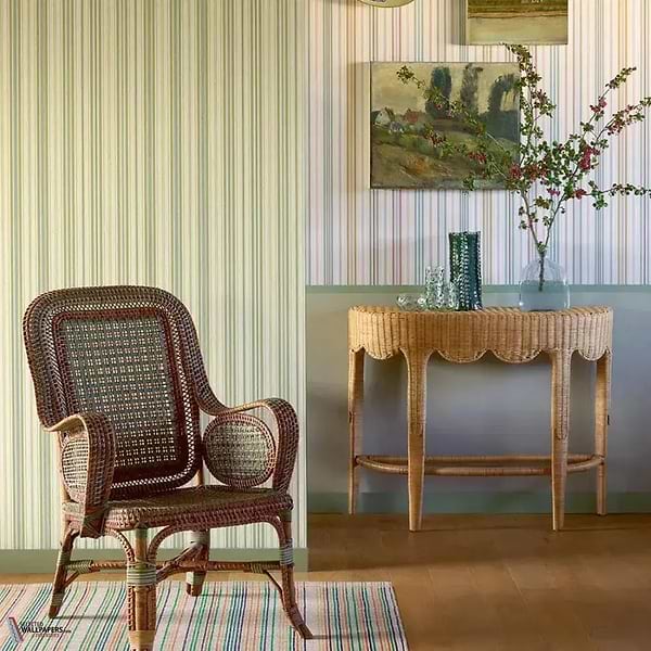 Amour wallpaper-Pierre Frey-Selected Wallpapers-Interiors