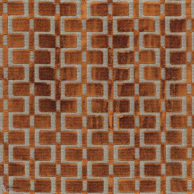 Analogie fabric-Casamance-Fauve-Meter (M1)-Selected Wallpapers-Interiors
