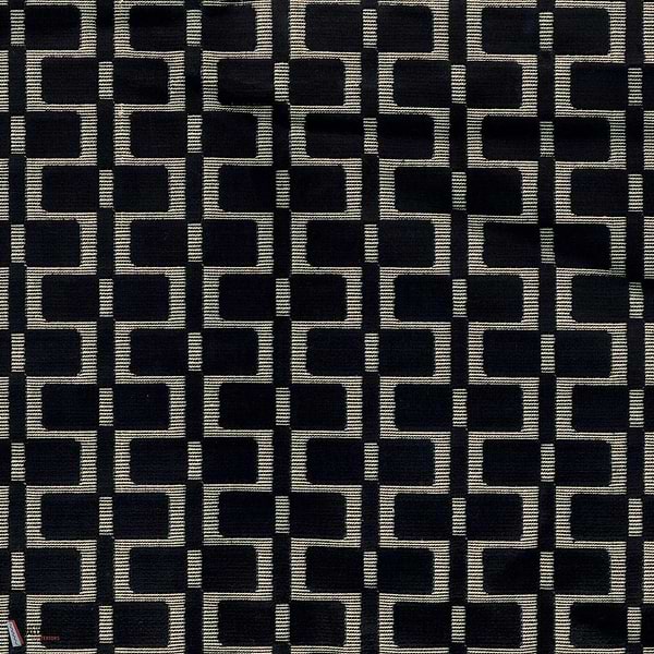 Analogie Stoff-Casamance-Noir-Meter (M1)-Selected Wallpapers-Interiors