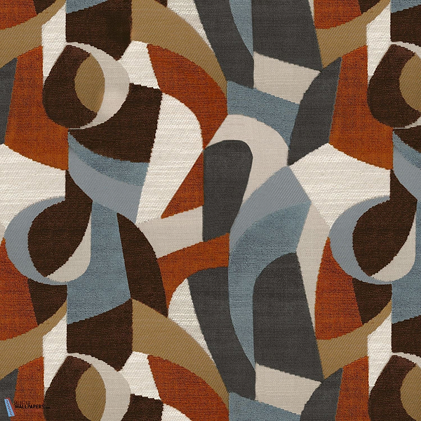 Andine Stoff-Casamance-Fauve/Mordore-Meter (M1)-Selected-Wallpapers-Interiors