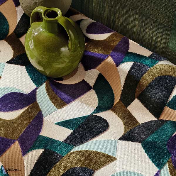 Andine Stoff-Casamance-Selected-Wallpapers-Interiors