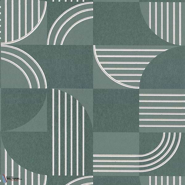 Années 30-Casamance-wallpaper-Vert de Gris-Roll-Selected Wallpapers