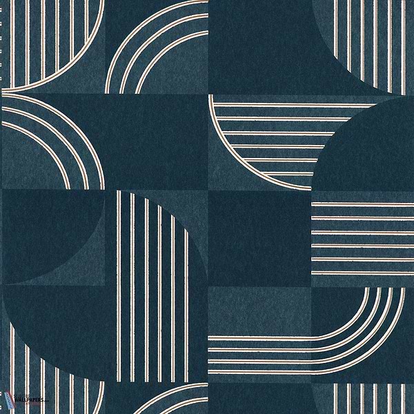 Années 30-Casamance-wallpaper-Marine-Roll-Selected Wallpapers