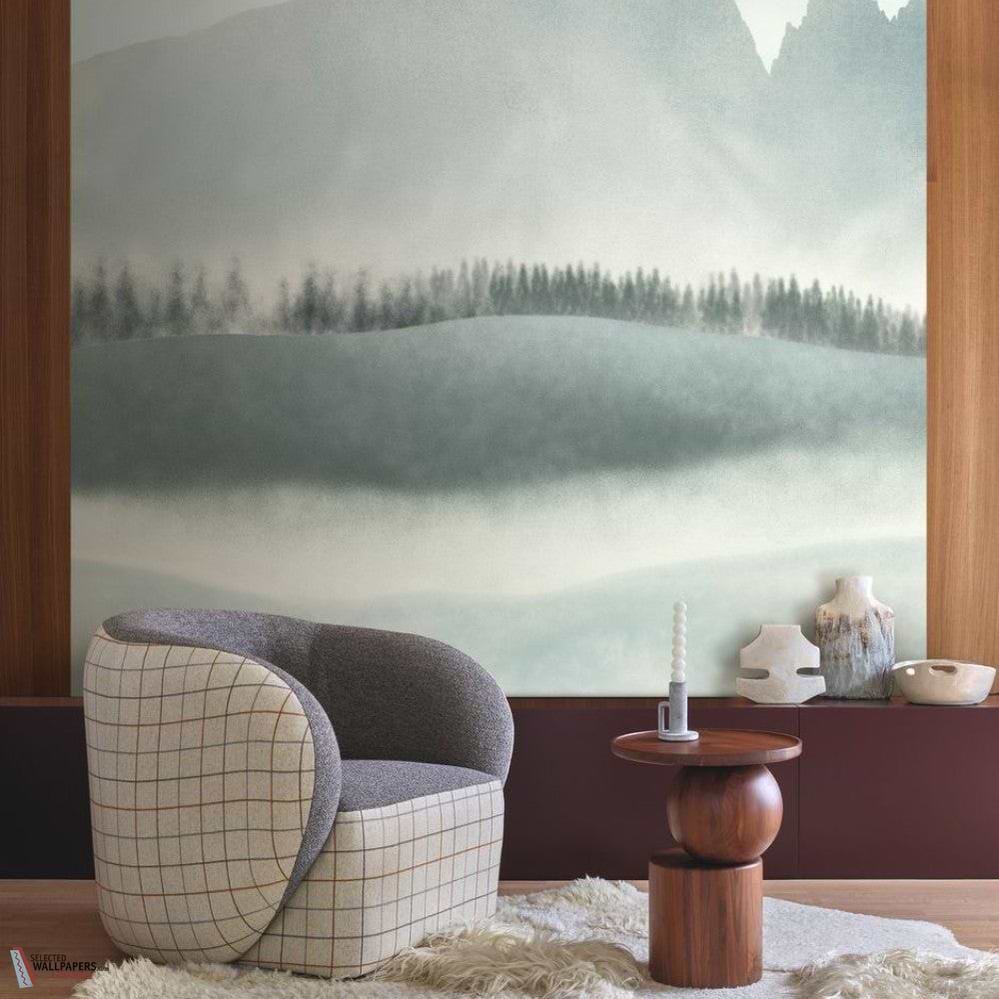 Aravis wallpaper-Casamance-Selected Wallpapers-Interiors