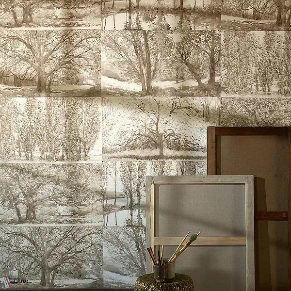 Arbes et sous Bois Tapete-Pierre Frey-Selected Wallpapers-Interiors