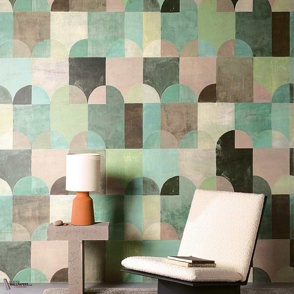 Arc wallpaper-Masureel-Selected Wallpapers-Interiors