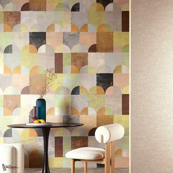 Arc wallpaper-Masureel-Selected Wallpapers-Interiors