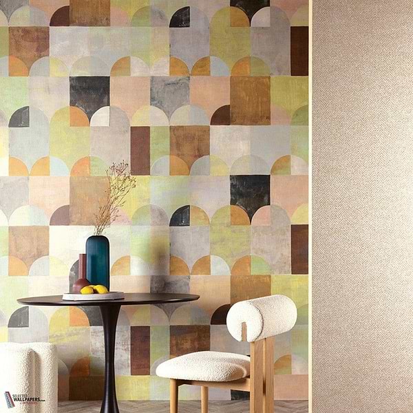 Arc wallpaper-Masureel-Selected Wallpapers-Interiors