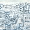 Arcadian Thames-Tapete-Zoffany-Wedgewood Blue-Set-313039-Selected Wallpapers