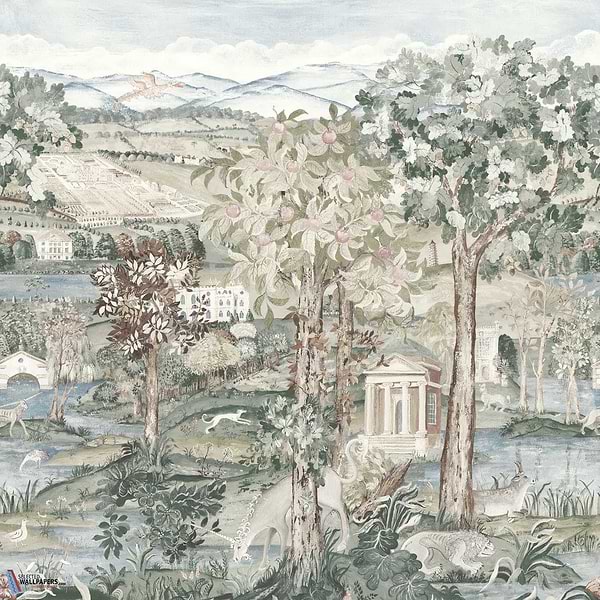 Arcadian Thames-Tapete-Zoffany-Mineral-Set-313040-Selected Wallpapers