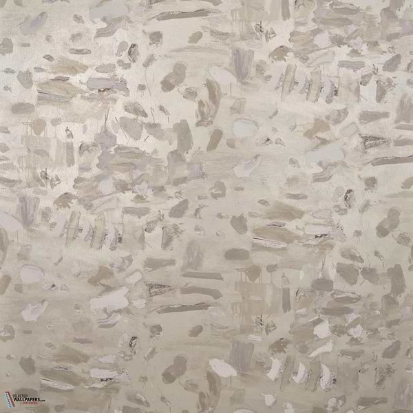 Arty Nacre wallpaper-Pierre Frey-Lait D'amande-Meter (M1)-Selected Wallpapers-Interiors