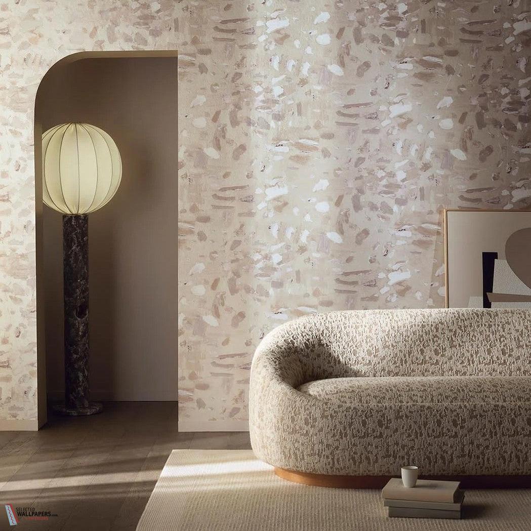 Arty Nacre wallpaper-Pierre Frey-Selected Wallpapers-Interiors