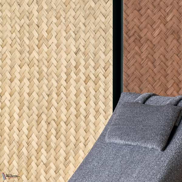 Bambou Petite Chevron Tapete-CMO Paris-Selected Wallpapers-Interiors
