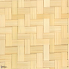 Bambou Twill behang-CMO Paris-Naturel-Paneel-Selected Wallpapers-Interiors
