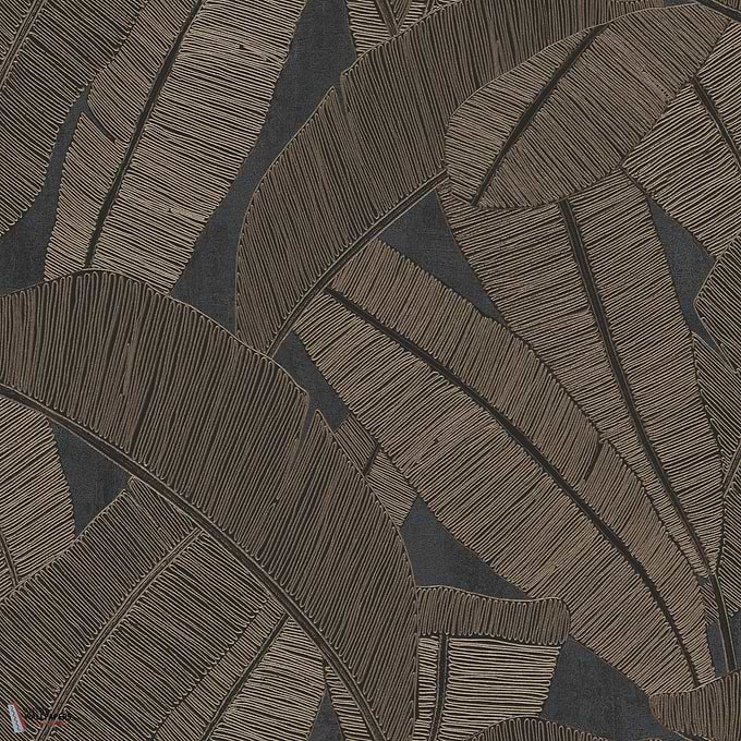 Banyan Tapete-Masureel-Coffee-Rolle-Selected Wallpapers-Interiors