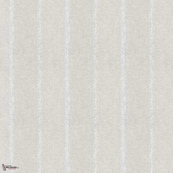 Barrier weave wallpaper-Thibaut-Metallic silver on soft grey-Roll-Selected Wallpapers-Interiors