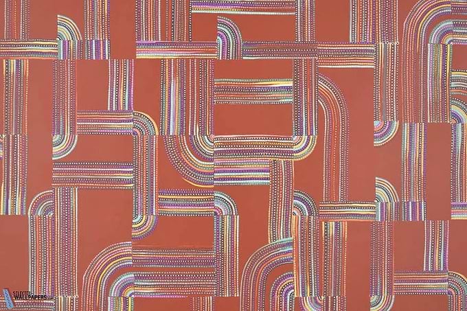 Baya-Pierre Frey-wallpaper-Feu-Meter (M1)-Selected Wallpapers