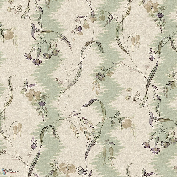 Beatrice behang-Sandberg-Light Green-Mattic-M2-Selected Wallpapers-Interiors