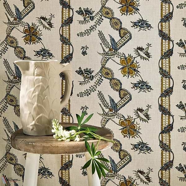 Bjorn wallpaper-Pierre Frey-Selected Wallpapers-Interiors