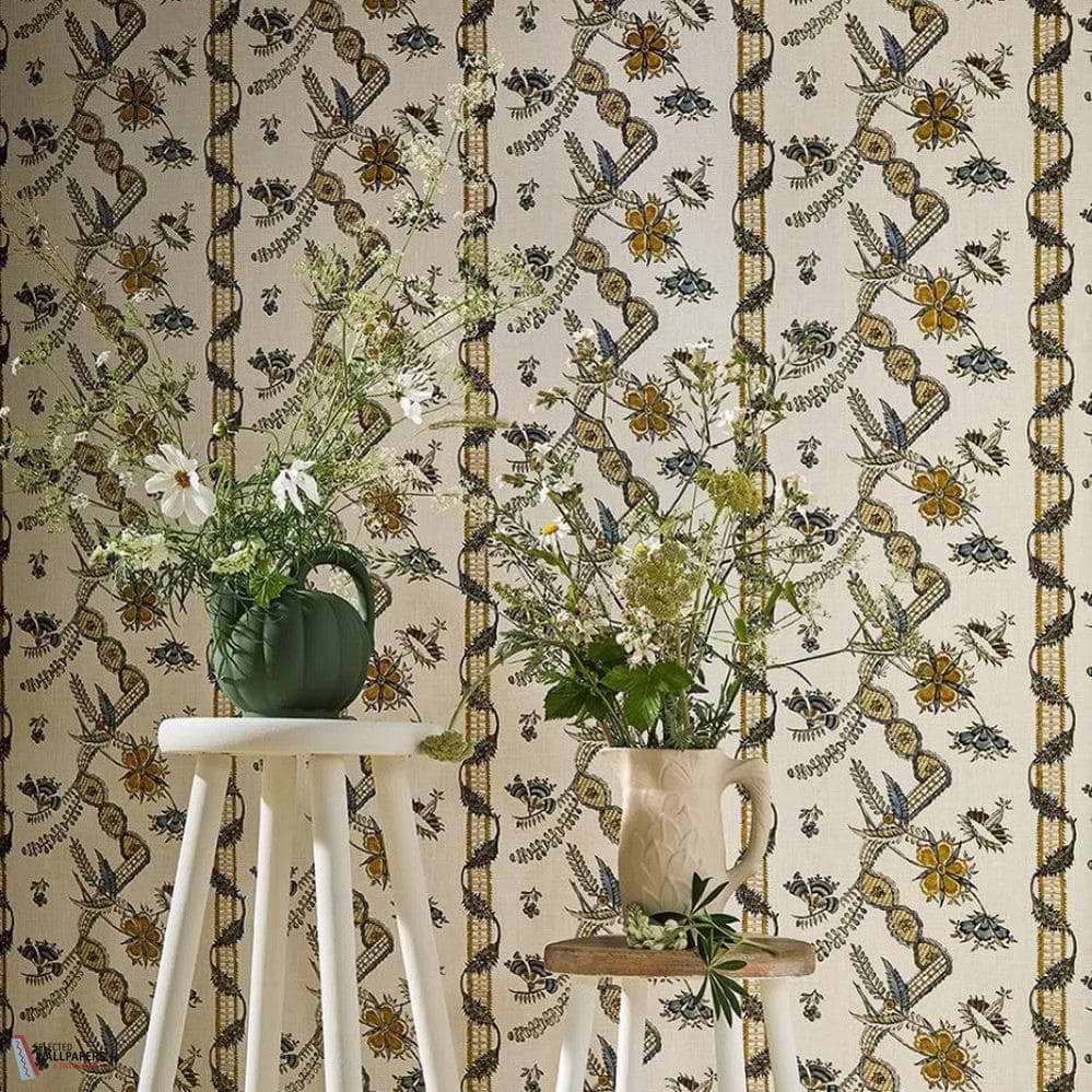Bjorn Tapete-Pierre Frey-Selected Wallpapers-Interiors