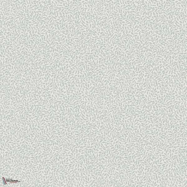 Bladverk behang-Sandberg-Misty Blue-Rol-Selected Wallpapers-Interiors