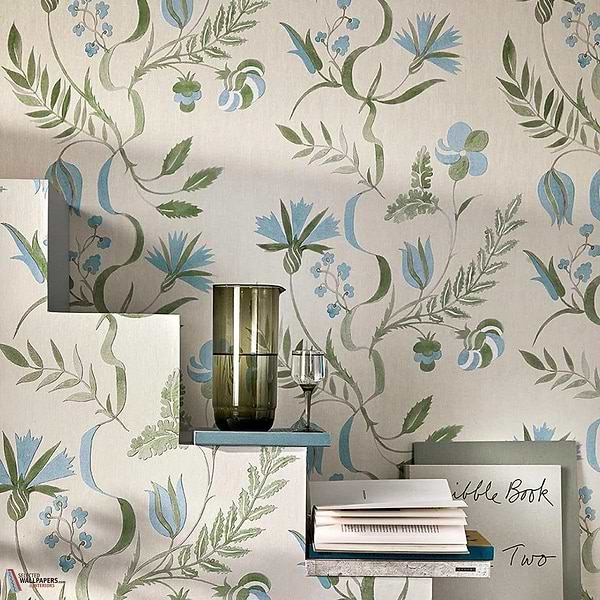 Bloomer wallpaper-Pierre Frey-Selected Wallpapers-Interiors