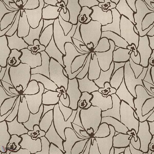 Blooming wallpaper-Coordonne-Copper-Metallics-M2-Selected Wallpapers-Interiors