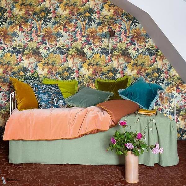 Bois Dormant wallpaper-Pierre Frey-Selected-Wallpapers-Interiors