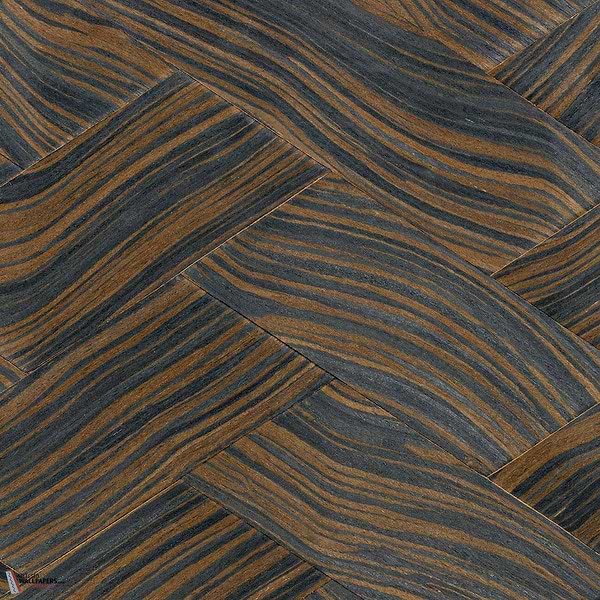 Bois Tresse wallpaper-CMO Paris-Ecorce-Roll-Selected Wallpapers-Interiors
