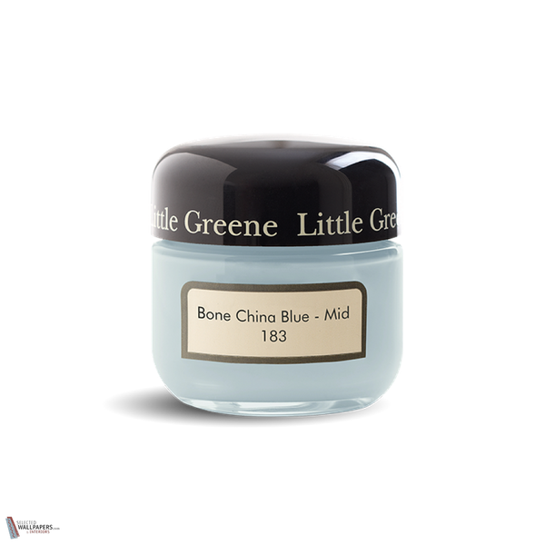 Bone China Blue Mid paint Little Greene 183-Selected-Wallpapers-Interiors