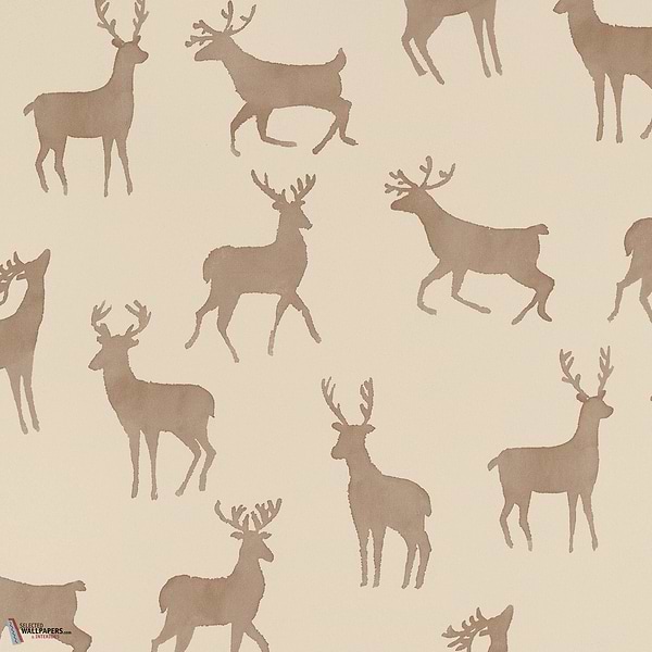 Bucks wallpaper-Thibaut-Camel-Roll-Selected Wallpapers-Interiors