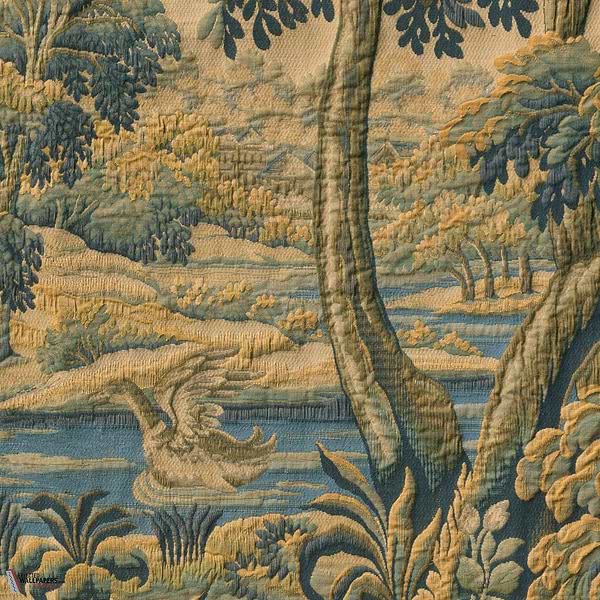 Bucolique Tapete-Arte-Forest Green-Set-Selected Wallpapers-Interiors