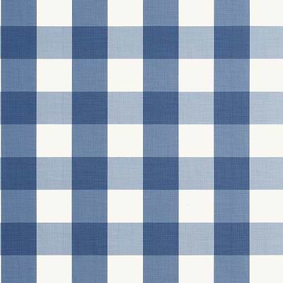 Buffalo Check wallpaper-Thibaut-Navy-Roll-Selected-Wallpapers-Interiors