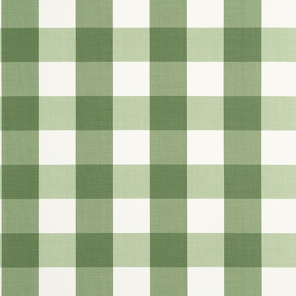 Buffalo Check wallpaper-Thibaut-Green-Roll-Selected-Wallpapers-Interiors