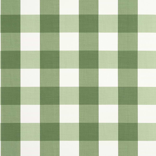 Buffalo Check wallpaper-Thibaut-Green-Roll-Selected-Wallpapers-Interiors