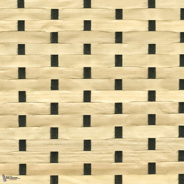 Buri Tressé wallpaper-CMO Paris-Noir-Meter (M1)-Selected Wallpapers-Interiors
