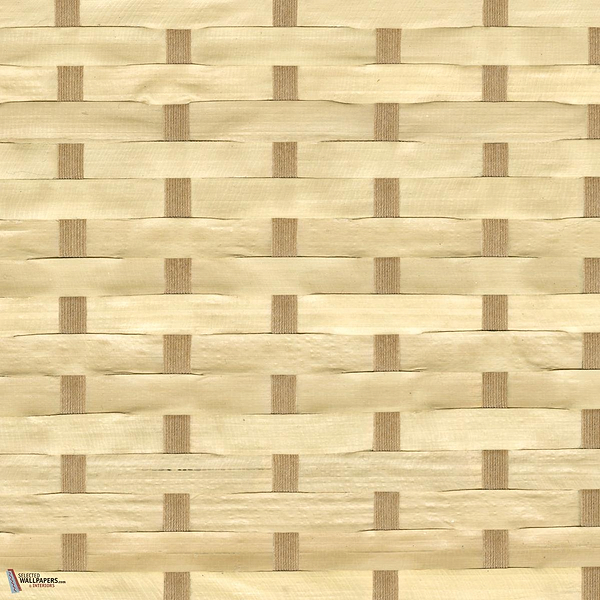 Buri Tressé wallpaper-CMO Paris-Taupe-Meter (M1)-Selected Wallpapers-Interiors