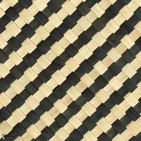 Buri wallpaper-CMO Paris-Naturel Noir-Roll-Selected Wallpapers-Interiors