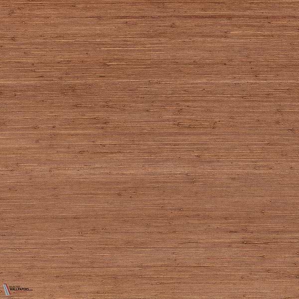 Burlap Tapete-Mark Alexander-Paprika-Rolle-Selected Wallpapers-Interiors
