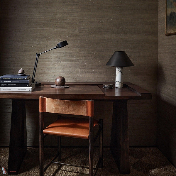 Burlap Tapete-Mark Alexander-Selected Wallpapers-Interiors