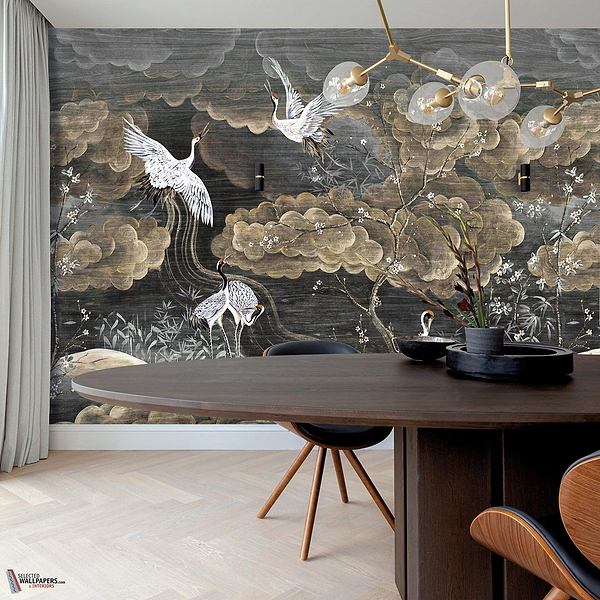 Byobu wallpaper-Masureel-Selected Wallpapers-Interiors
