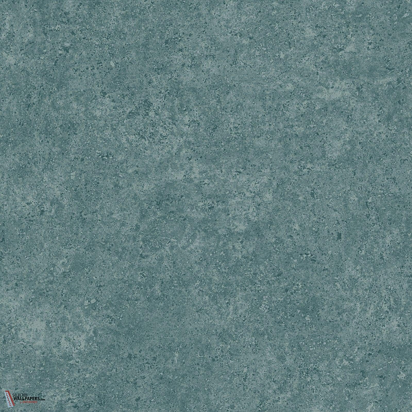 Calcaire Stucco wallpaper-Arte-Teal-Roll-Selected Wallpapers-Interiors
