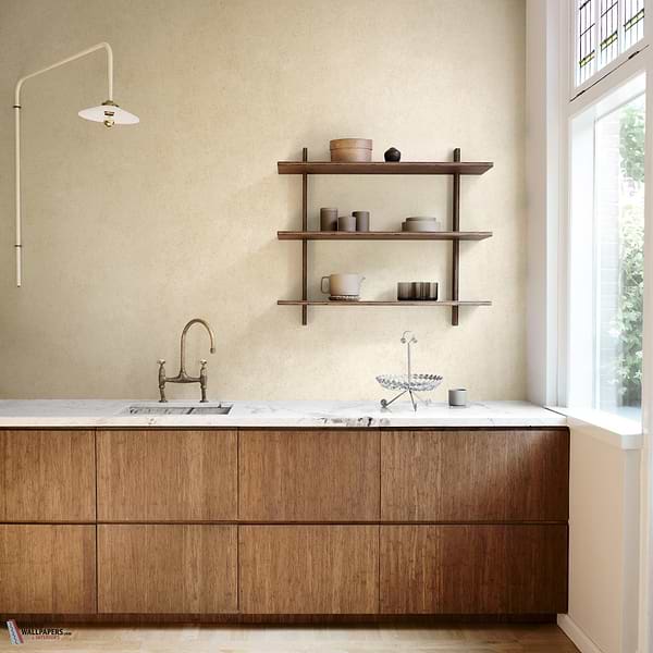 Calcaire Stucco wallpaper-Arte-Selected Wallpapers-Interiors