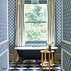 Calico Shell wallpaper-1838 wallcoverings-Selected Wallpapers-Interiors