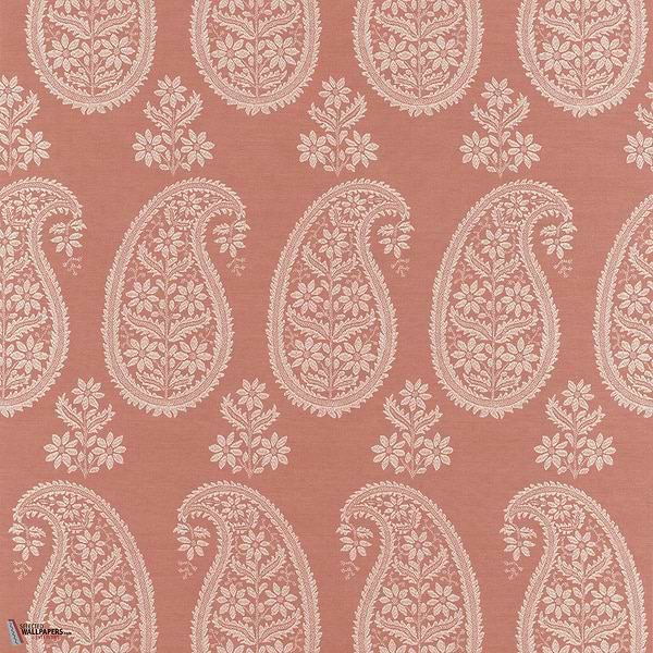 Campania Paisley wallpaper-Anna French-Blush-Roll-Selected Wallpapers-Interiors